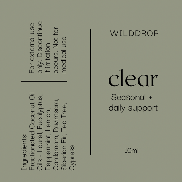 Clear 10ml Roller Bottle