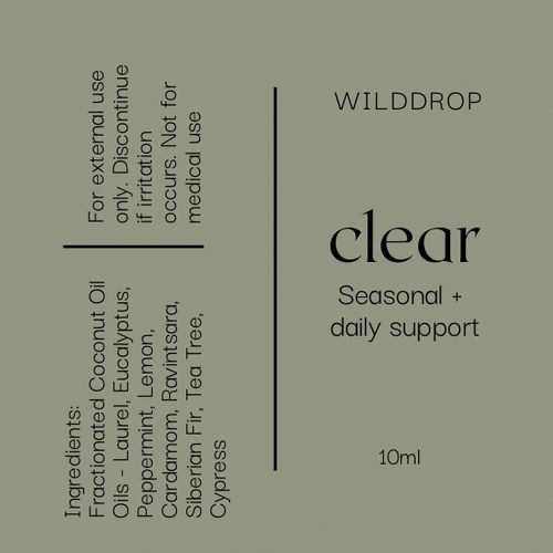 Clear 10ml Roller Bottle